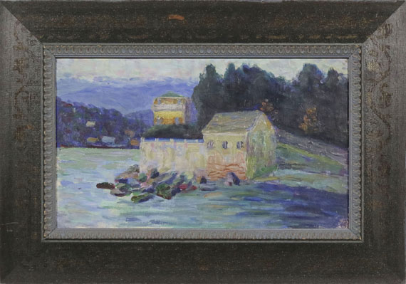 Gabriele Münter - Landschaft bei Rapallo - Frame image