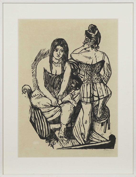 Beckmann - Bei der Toilette