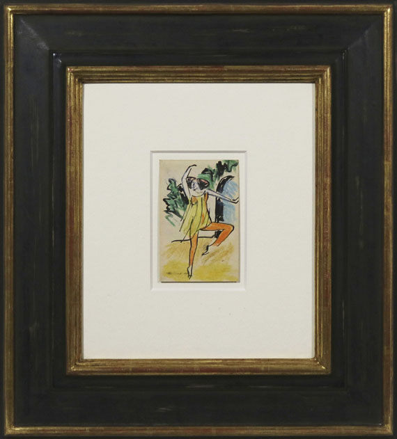 Hermann Max Pechstein - Tänzerin - Frame image