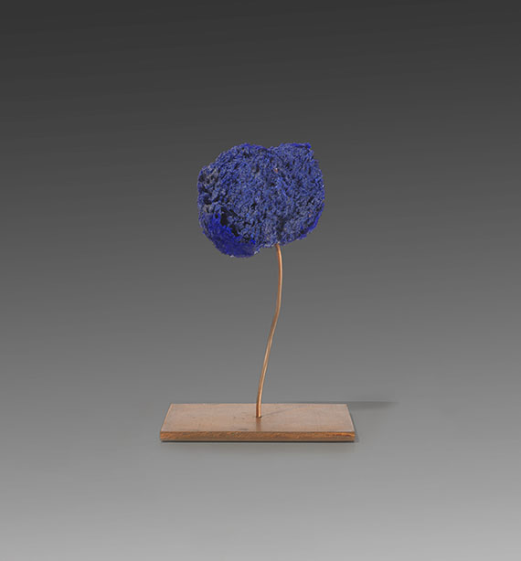Yves Klein - Eponge bleue - 