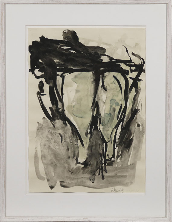 Georg Baselitz - Ohne Titel - Frame image