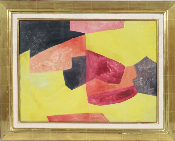 Serge Poliakoff - Composition abstraite - Frame image