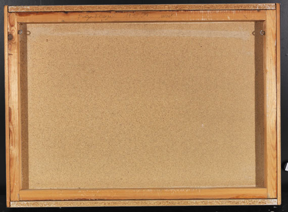 Heinz Mack - Präge-Flügel - Back side