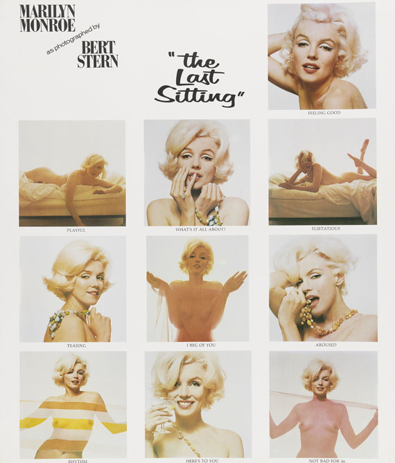 Bert Stern - Marilyn Monroe - The last sitting - 