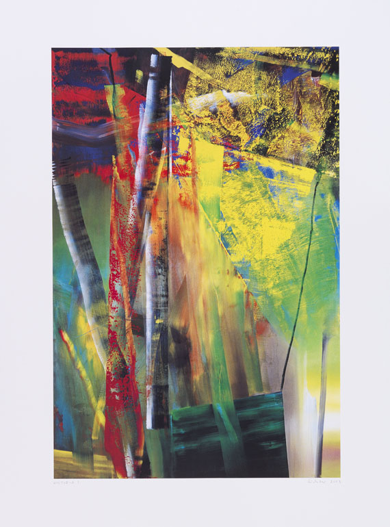 Gerhard Richter - 2 Blätter: Victoria I. Victoria II - 