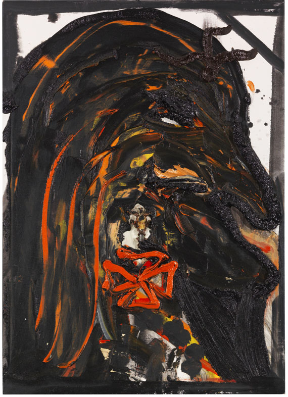 Jonathan Meese - Die Flugechsengouvernante "Maulo"