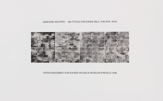 Gerhard Richter - 128 Fotos von einem Bild (Halifax 1978) II - 