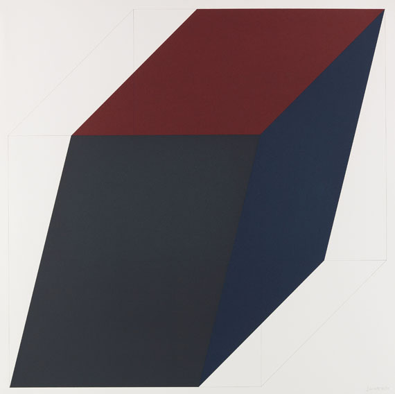 Sol LeWitt - Forms derived from a Cube