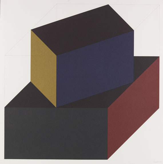 Sol LeWitt - Forms derived from a Cube - 