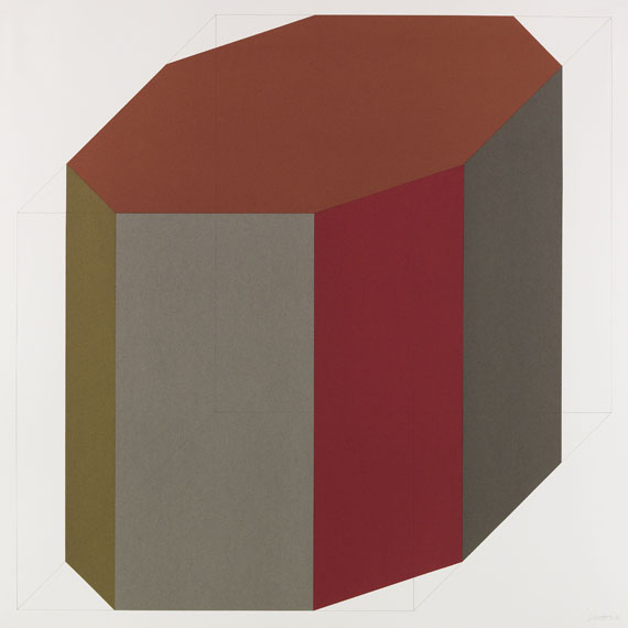 Sol LeWitt - Forms derived from a Cube - 