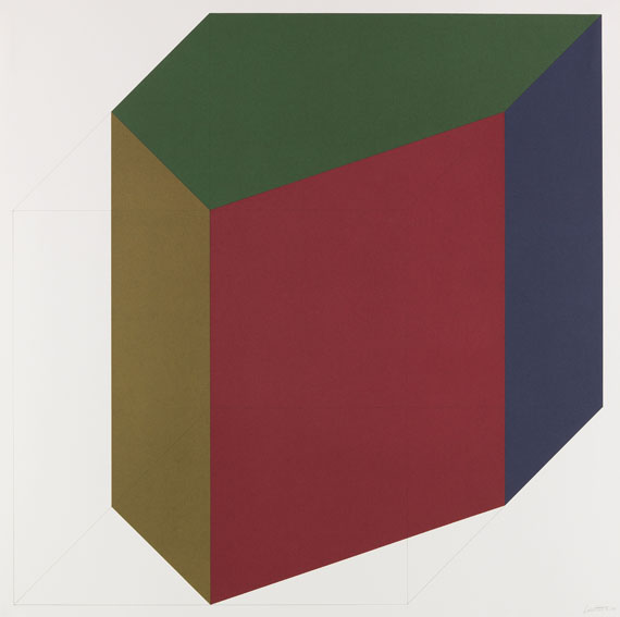 Sol LeWitt - Forms derived from a Cube - 