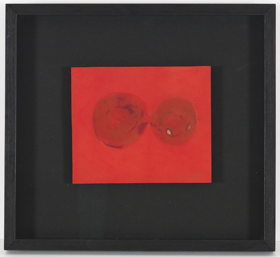 Otto Piene - Feuergouache - Frame image