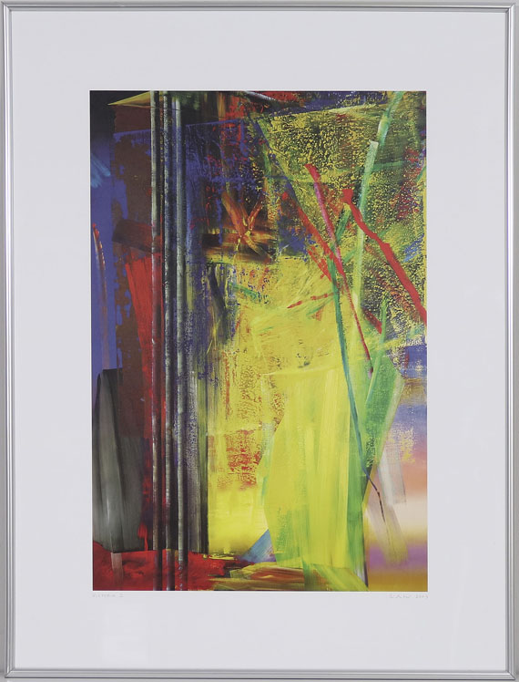 Gerhard Richter - 2 Blätter: Victoria I. Victoria II - Frame image