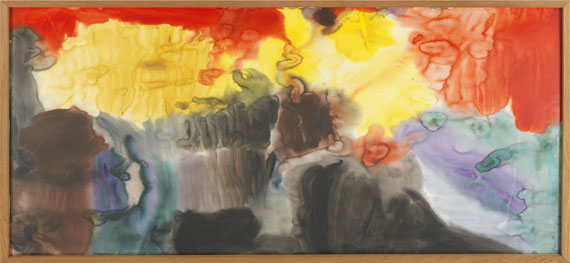 Herbert Brandl - Ohne Titel - Frame image