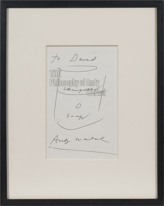 Andy Warhol - The Philosophy of Andy Warhol - Frame image