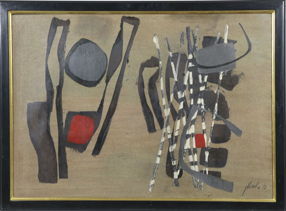 Fritz Winter - Nebeneinander - Frame image