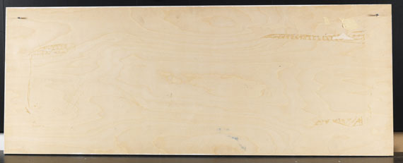 Roy Lichtenstein - Brushstroke - Back side