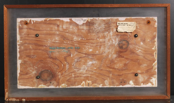 Piero Dorazio - Almost painting - Back side