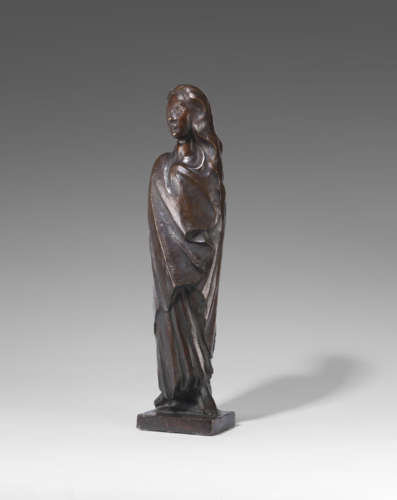 Ernst Barlach - Frau im Wind