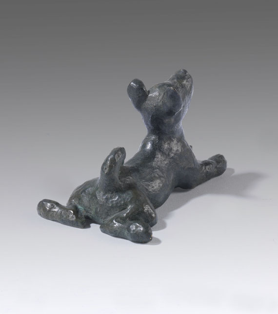 Renée Sintenis - Liegender junger Hund - 