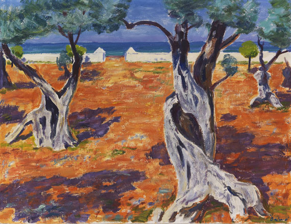 Arnold Balwé - Ölbäume auf Ibiza