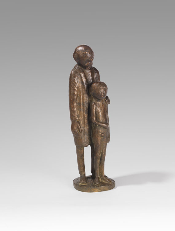Gerhard Marcks - Lehrer mit Schüler - 