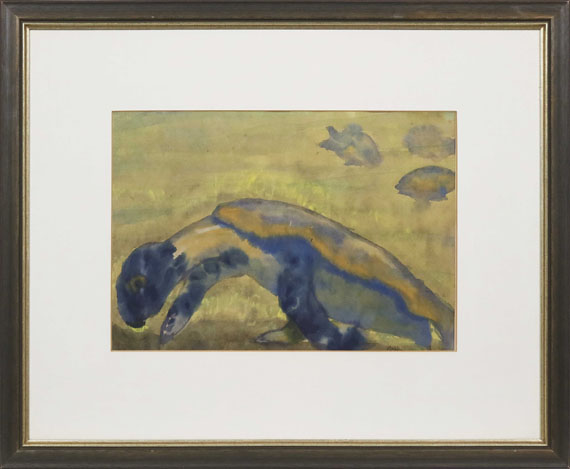 Emil Nolde - Riesenschildkröte - Frame image