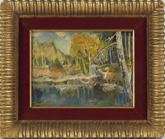 Leo Putz - Landschaft - Frame image