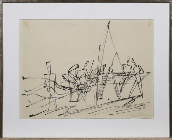 Ernst Wilhelm Nay - Fischer - Frame image