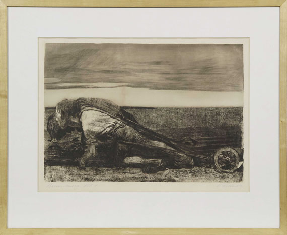 Käthe Kollwitz - Die Pflüger - Frame image