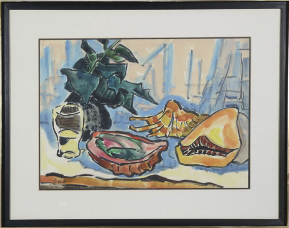 Karl Schmidt-Rottluff - Muscheln - Frame image