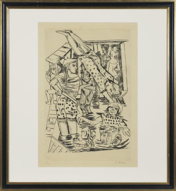 Max Beckmann - Frauenbad - Frame image
