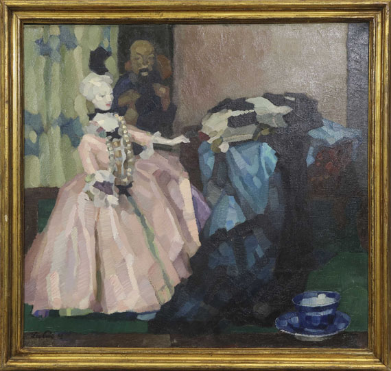 Leo Putz - Weiße Puppe - Frame image