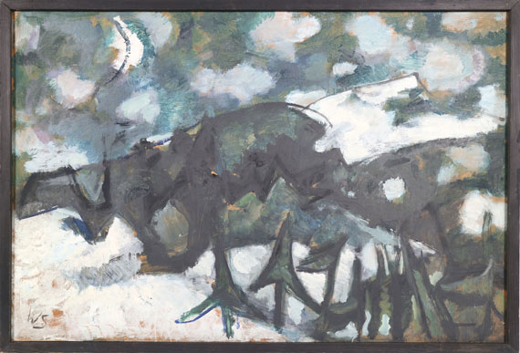 Werner Scholz - Winternacht - Frame image