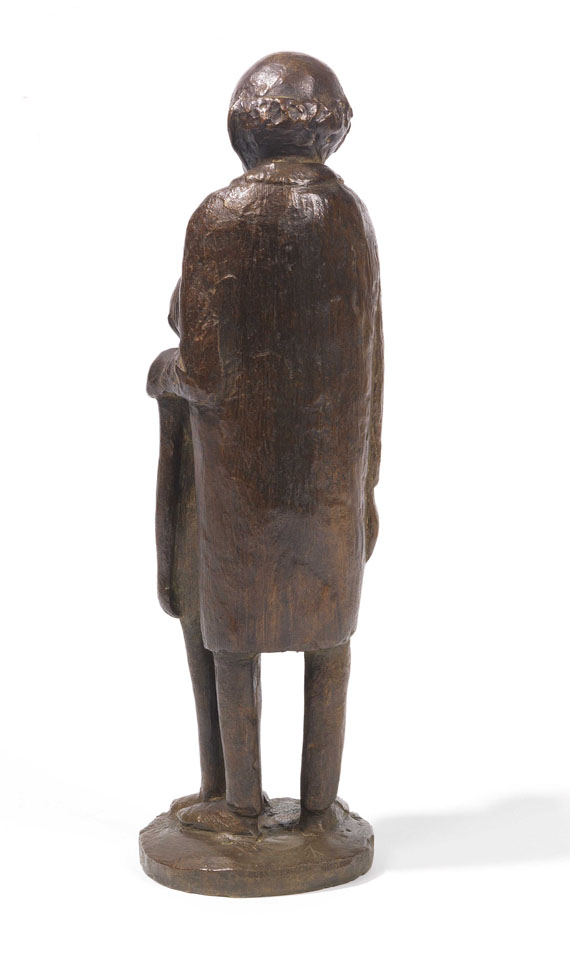 Gerhard Marcks - Lehrer mit Schüler - Back side