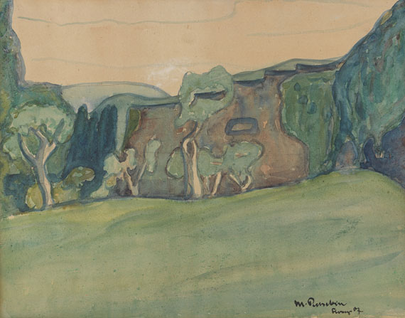 Hermann Max Pechstein - Die Waldwiese