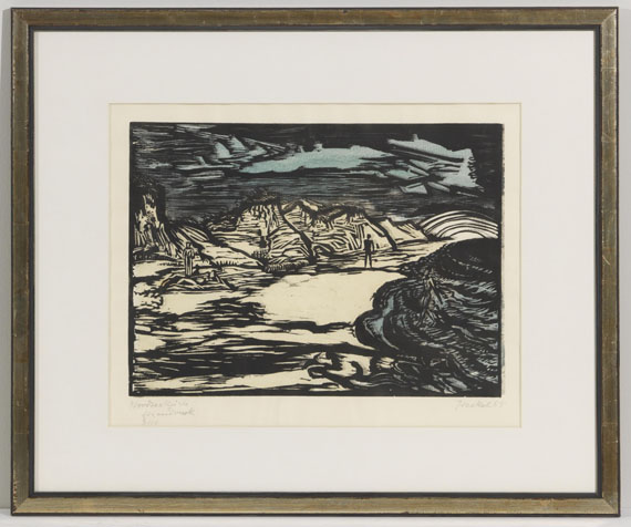 Erich Heckel - Nordseeküste - Frame image