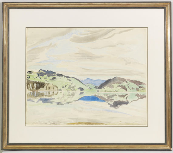 Erich Heckel - Seelandschaft - Frame image