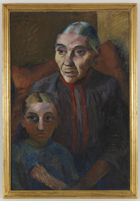 Grete Csaki-Copony - Großmutter und Enkelin - Frame image