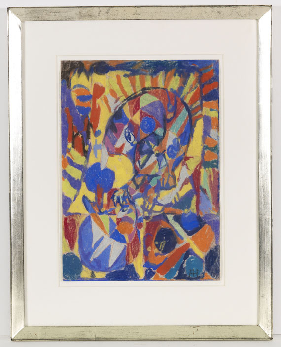 Adolf Hölzel - Komposition - Frame image