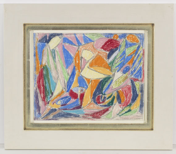 Adolf Hölzel - Ohne Titel - Frame image