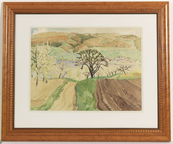 Erich Heckel - Bodenseelandschaft - Frame image