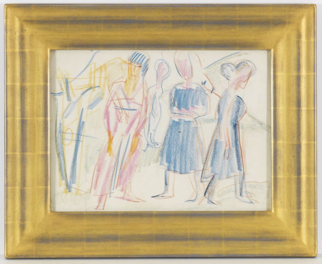 Ernst Ludwig Kirchner - Frauen in Landschaft - Frame image