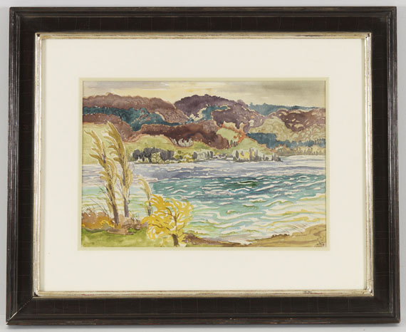 Otto Dix - Herbstlandschaft am Bodensee - Frame image