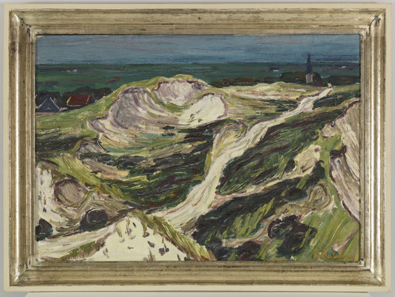 Arnold Balwé - Dünenlandschaft - Frame image