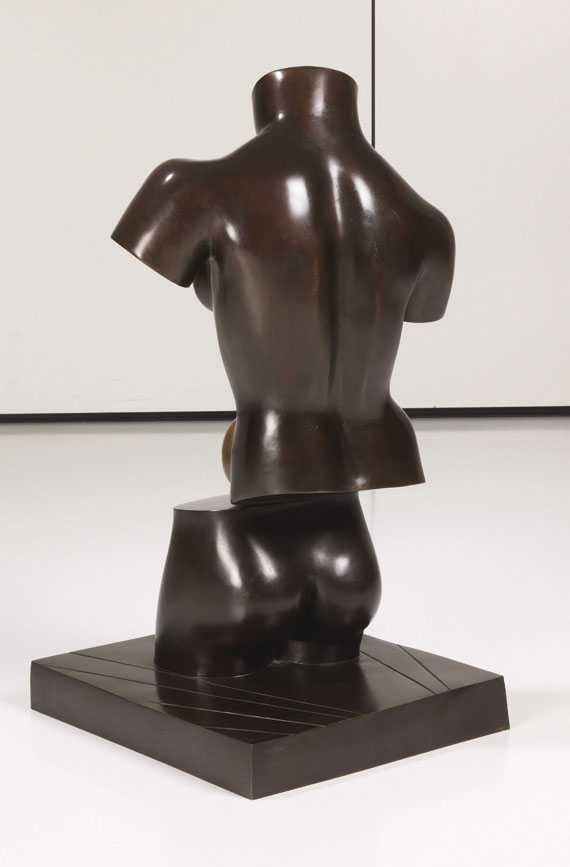 Salvador Dalí - Space Venus - Back side
