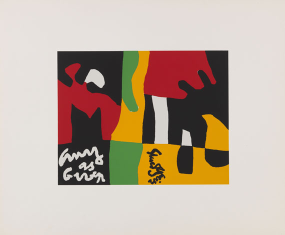  Mappenwerk / Portfolio - Ten Works by Ten Painters - 