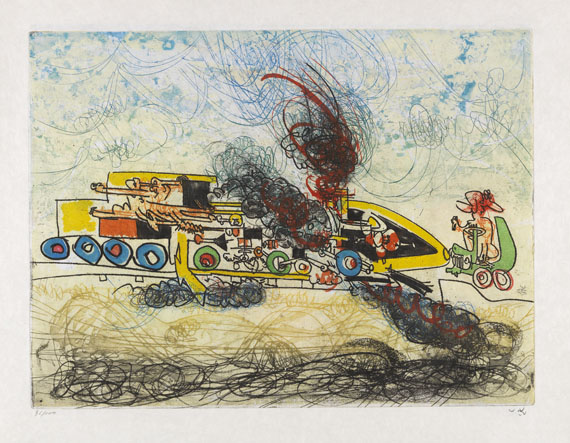 Roberto Sebastian Echaurren Matta - Les Oh-Tomobiles - 
