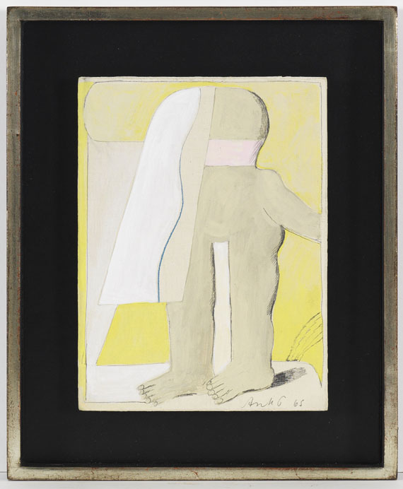 Horst Antes - Ohne Titel - Frame image