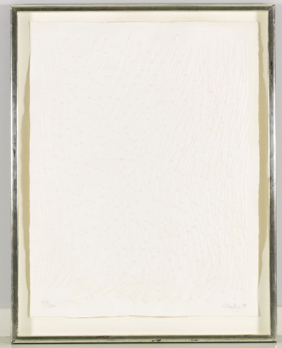 Günther Uecker - Ohne Titel - Frame image